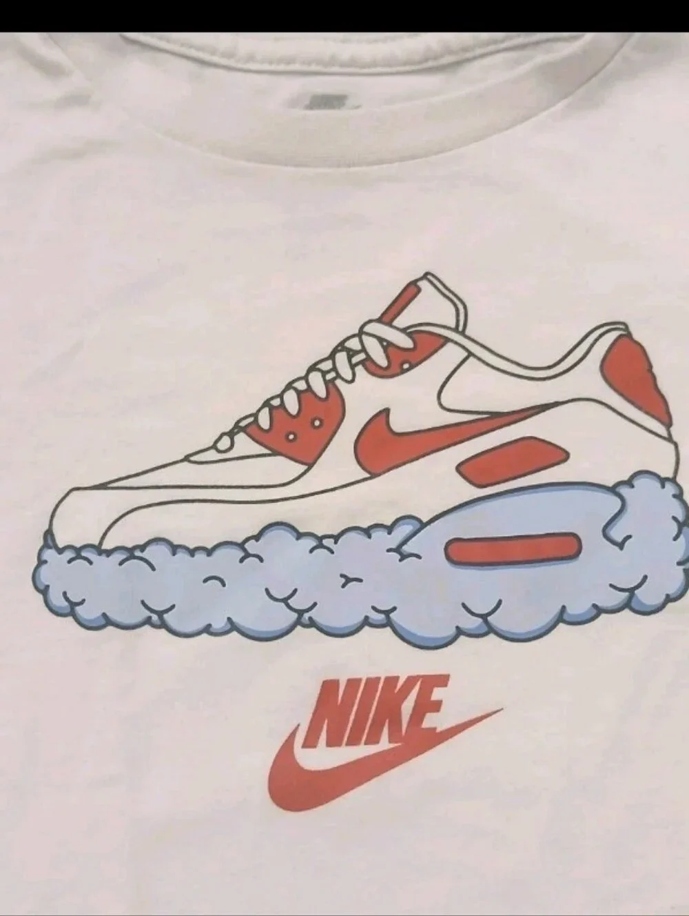 Nike Shoe Boys Graphic T-Shirt Size:4T Boys Tee